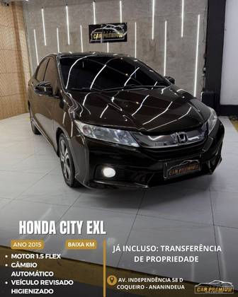 HONDA CITY 1.5 EX 16V FLEX 4P AUTOMÁTICO
